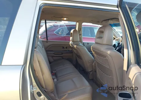 2004 Honda Pilot Ex-L из США, поврежденный, VIN 2HKYF18514H604592